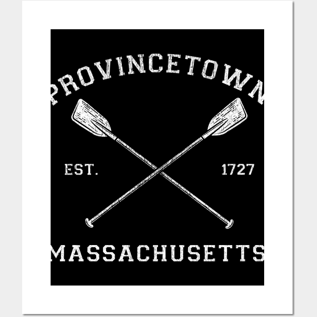 Vintage P-Town Provincetown Vacation product Wall Art by Vector Deluxe